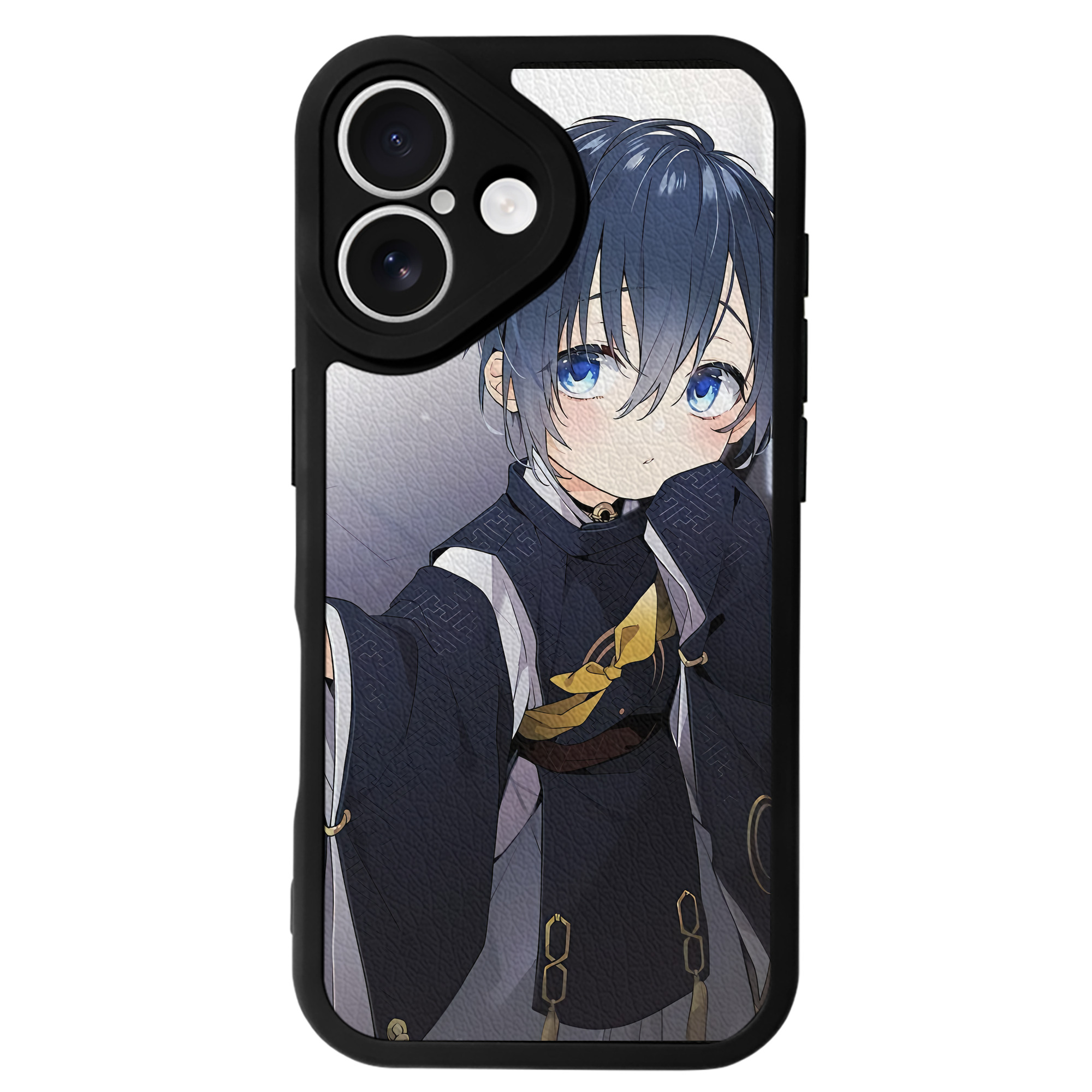 （画像用） 刀剣乱舞 Touken Ranbu 【iPhone 16シリーズ対応】シリコンスマホケース（レザー調） 材質：シリコン